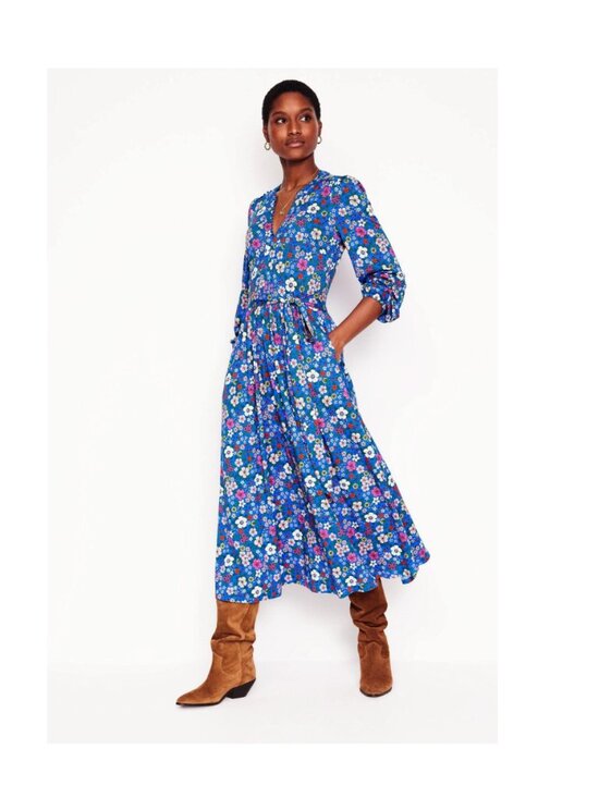 Boden Dresses & Skirts - Boden Maeve Trim Jersey Maxi Dress
